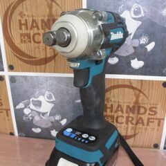 マキタ makita TW300D インパクトレンチ 中古品 バッテリ18V 6.0Ah二個/充電器付き 【ハンズクラフト宜野湾店】 マキタ makita TW300D インパクトレンチ 中古品 バッテリ18V 6.0Ah二個