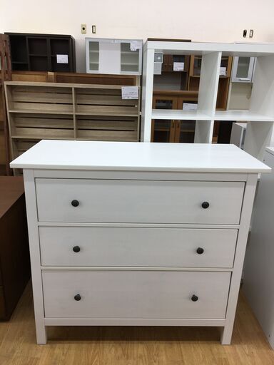★ジモティ割あり★ IKEA　イケア チェスト  W108×D50×H96 クリーニング済み SJ6955