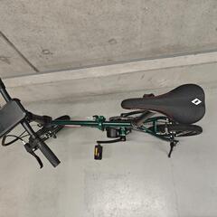 中古】電動アシスト自転車 トランスモバイリー カスタム 折りたたみ自転車