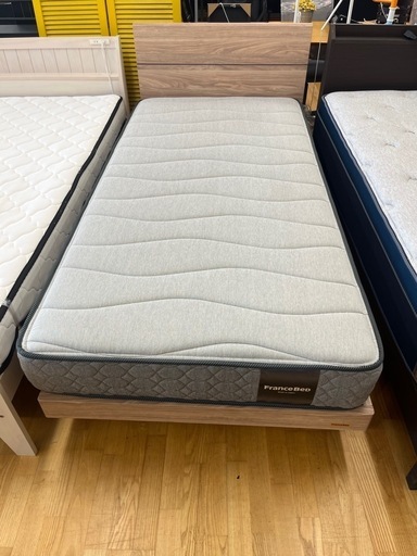 N726★フランスベッド製★高級シングルベッド★シングルベッド★ベッド★幅965mm