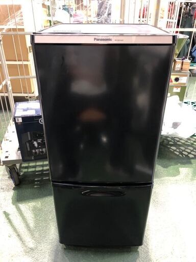 E33　Panasonic 2ドア冷蔵庫 NR-BW14BC-K 138L 2019年製　家庭用　冷蔵庫