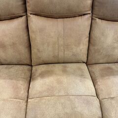ジモティ来店特価!! 電動リクライニングソファー マナベ ブラウン J-0901