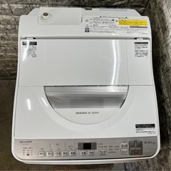大阪送料無料★3か月保障付き★洗濯機★2019年★シャープ★5.5kg★ES-TX5C-S★S-232