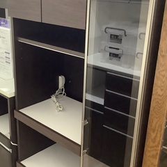 古賀家具 レンジボード ブラウン 3枚扉 入荷致しました！