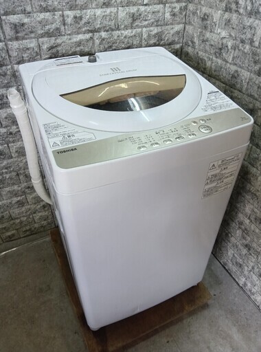 大阪送料無料★3か月保障付き★洗濯機★2019年★東芝★5kg★AW-5G8★S-358