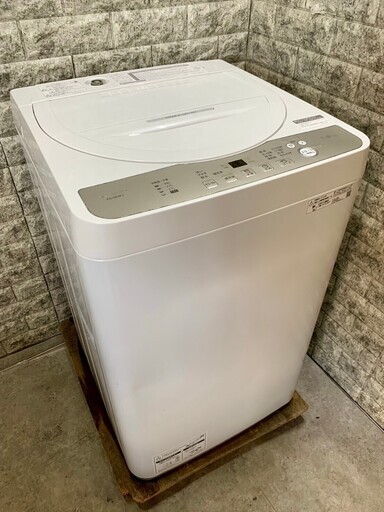 大阪送料無料★3か月保障付き★洗濯機★2022年★シャープ★5.5kg★ES-GE5FJ★S-473