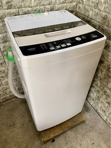 大阪送料無料★3か月保障付き★洗濯機★2017年★アクア★4.5kg★AQW-S45EC★S-271
