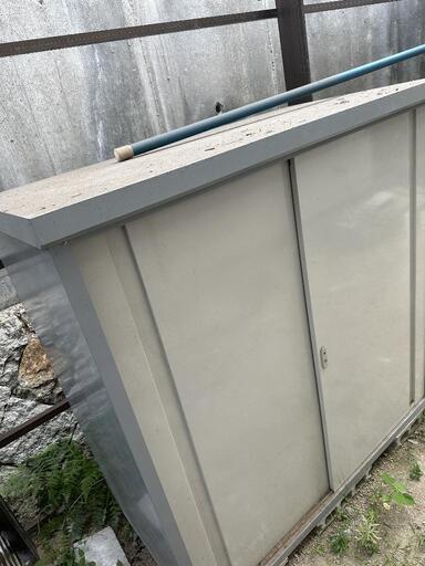ALINCO 物置 FSW34U 横幅150cm 奥行75cm 高さ150cm 収納 スチール製 アルインコ