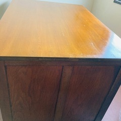 昭和レトロ 片袖机 一枚板 ヴィンテージ無垢材デスク 古家具 勉強机 昭和レトロ 勉強机 アンティーク 学習机