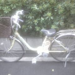 電動26インチ 税別￥29.819- 　新基準パナソニックビビSS　良品3.1Ah　電動自転車　３ヶ月保証　