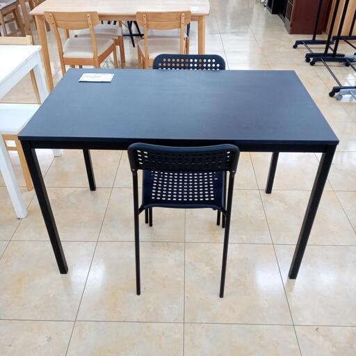 ★ジモティ割あり★ IKEA IKEA　ダイニングセット 黒 H111×D68×W75 クリーニング済み OJ5577