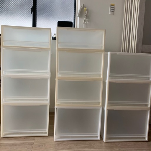 11コセット 無印 PP衣装ケース (バラ売り可能、料金はチャットで)