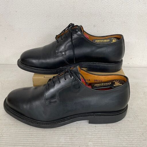 【SCOTCH GRAIN】スコッチグレイン HIROKAWA プレーントゥ 26EEEサイズ J0336