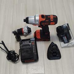 BLACK＆DECKER　電動ドリル　多機能セット