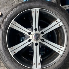 ランドクルーザープラド150後期　ホイールセット　255/55R20