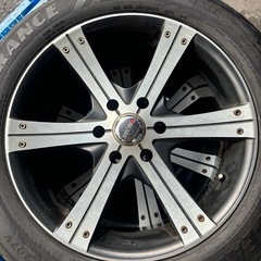 ランドクルーザープラド150後期　ホイールセット　255/55R20