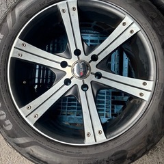 ランドクルーザープラド150後期　ホイールセット　255/55R20