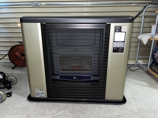 Sunpot サンポット ゼータスイング FFR-703RX S FF式石油暖房機 2020年4月製 FFストーブ 吸排気筒付属 木造18畳 コンクリ29畳 稼働確認済 ①