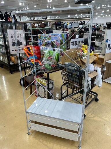【軽トラック無料貸出サービス有】無印良品　スチールユニットシェルフ