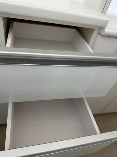 ジモティ来店特価!! 食器棚 松田家具 ホワイト J-0909