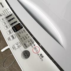 【美品】ハイセンス　洗濯機　5.5kg　2024年製
