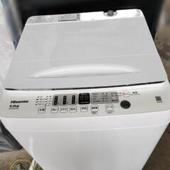 【美品】ハイセンス　洗濯機　5.5kg　2024年製
