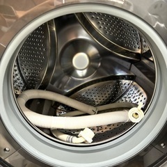 桐生店【現状品】j9-11 ドラム式電気洗濯乾燥機 SHARP シャープ ES-S7G-WR 7.0kg 2022年製