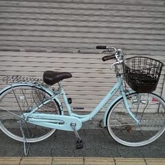 [BRIDGESTONE]Alumiu(アルミーユ)26吋 ファミリーサイクル 変速なし/アルミ/ブリアスカイ