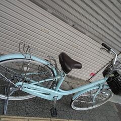 [BRIDGESTONE]Alumiu(アルミーユ)26吋 ファミリーサイクル 変速なし/アルミ/ブリアスカイ