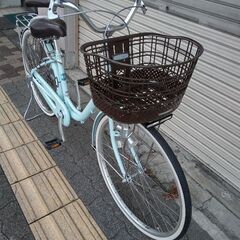 [BRIDGESTONE]Alumiu(アルミーユ)26吋 ファミリーサイクル 変速なし/アルミ/ブリアスカイ