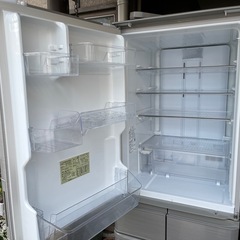 中古　シャープ　ノンフロン冷凍冷蔵庫 SJ-W412E-S