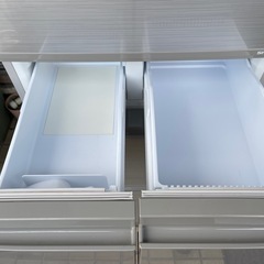 中古　シャープ　ノンフロン冷凍冷蔵庫 SJ-W412E-S