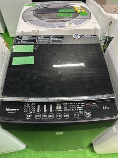 ご来店時、ガンお値引き‼️Hisense(ハイセンス) 2018年製 5.5kg 洗濯機