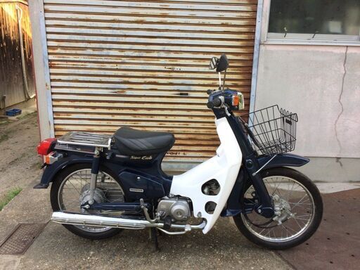 スーパーカブ50　カスタム　セル付き4速　AA01キャブ車　走行7,613Km
