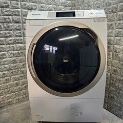 【美品】大阪送料無料★3か月保障付き★洗濯機★2016年★パナソニック★11kg★NA-VX9700L-W★S-323 美品】大阪送料無料☆3か月保障付き☆洗濯機☆2016