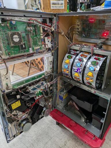 パチスロ実機 ひぐらしのなく頃に祭2 コイン不要機 ID：126-013100-007