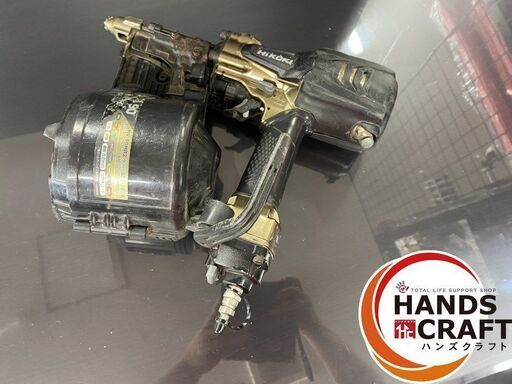 【引き取り限定】HIKOKI NV90HR2 高圧釘打ち機
