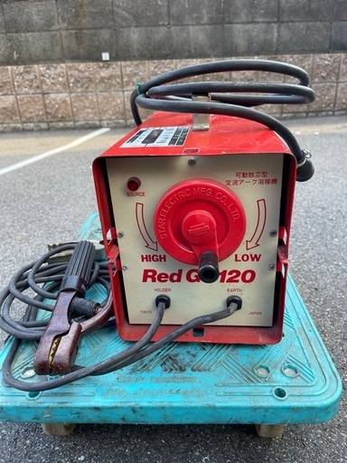 スズキッド レッドゴー アーク溶接機 SSY-122R 60Hz 100V 〜200V 低電圧用 Red Go 120