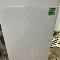 No.0097  20年アクア洗濯機4.5kg(配送、設置)無料❗️