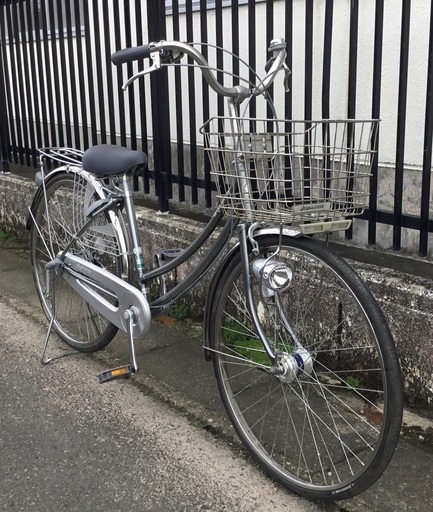 ＜整備・美品車＞ブリヂストン・エグゼホーム・街乗り自転車、通学・通勤向け・26インチ自転車・内装3段変速・鍵付き 整備・美品車＞ブリヂストン・エグゼホーム・街乗り自転車、通学・通勤