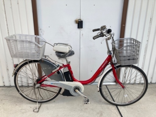 電動アシスト自転車　ブリヂストンアシスタ26インチ　サドル及び前タイヤ新品　近隣有料配達可能　電動自転車