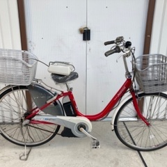 電動アシスト自転車　ブリヂストンアシスタ26インチ　サドル及び前タイヤ新品　近隣有料配達可能　電動自転車