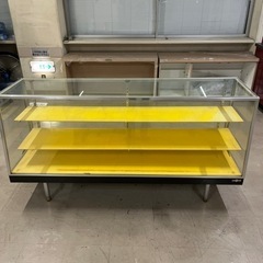 【売約済】レトロ ガラスショーケース 陳列棚 コレクションケース 雑貨屋 洋菓子店