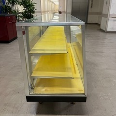 【売約済】レトロ ガラスショーケース 陳列棚 コレクションケース 雑貨屋 洋菓子店
