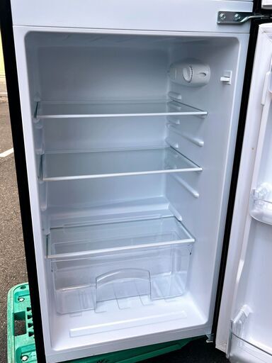 ⑪【税込み】高年式 ハイアール 130L 2ドア 冷蔵庫 JR-N130C ブラック