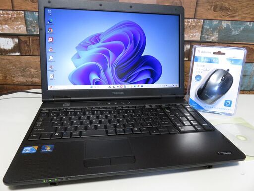 超美品！◇最新windows11ノートPC◇快適！高速起動\u0026webカメラ付き◇年賀状作成OK◇爆速SSD+高性能core i5◇東芝 B650B/メモリ6GB/office/無線LAN/15.6型ワイド/N152