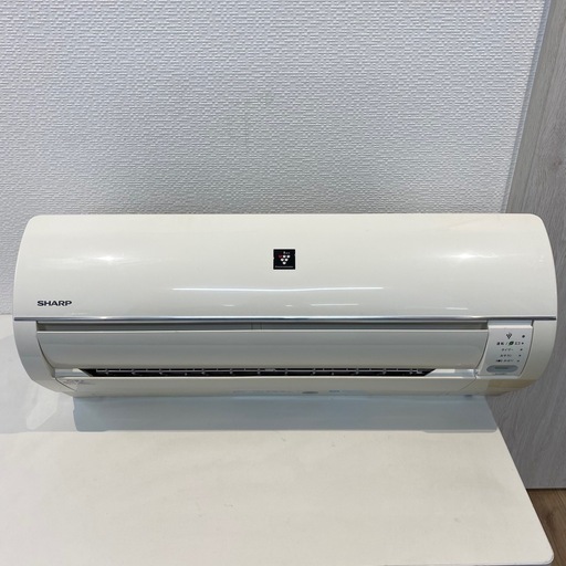 SHARP シャープ ルームエアコン AY-E28EX 10畳用 2015年製 セパレート式 空冷式 冷房 暖房 簡易清掃済み リモコン付 室外機付