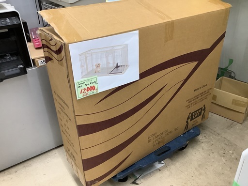 未使用 Petnniko 犬ケージ 幅146 奥行68 高さ70cm 管A240903AK (ベストバイ 静岡県袋井市)