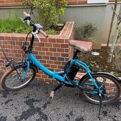 お取引決まりました【電動自転車】折り畳み20インチ