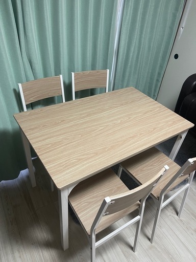 配送可能　美品　ダイニングセット